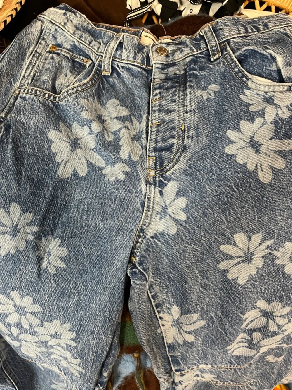 Free People Good Luck Barrel Jeans Daisy 27,30 - Picture 6 of 8